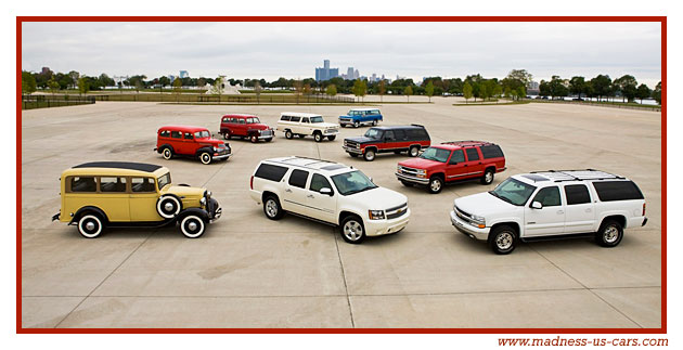 Anniversaire des 75 ans du Chevrolet Suburban