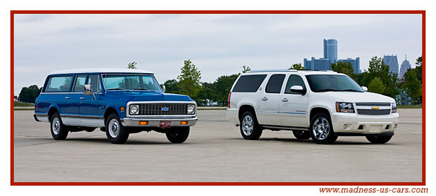 Anniversaire des 75 ans du Chevrolet Suburban