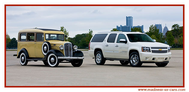 Anniversaire des 75 ans du Chevrolet Suburban