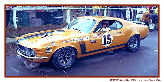 La Mustang Boss 302 de Parnelli Jones