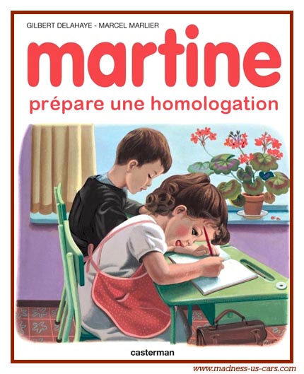 Martine et les Voitures Amricaines