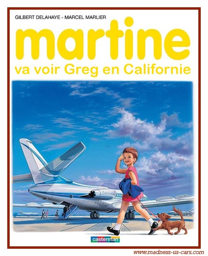 Martine et les Voitures Amricaines