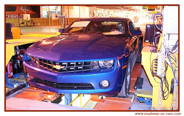 Production de la Chevrolet Camaro 2010