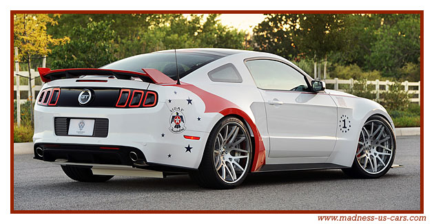 Thunderbirds Ford Mustang 2014