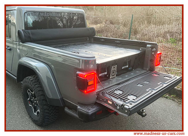 Tiroirs de rangement Decked Jeep Gladiator