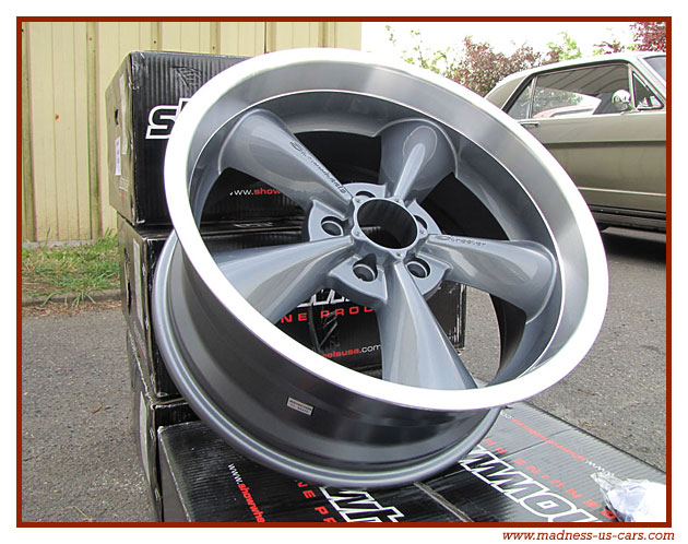 Jantes Showwheels Streeter anthracite pour Ford de Collection