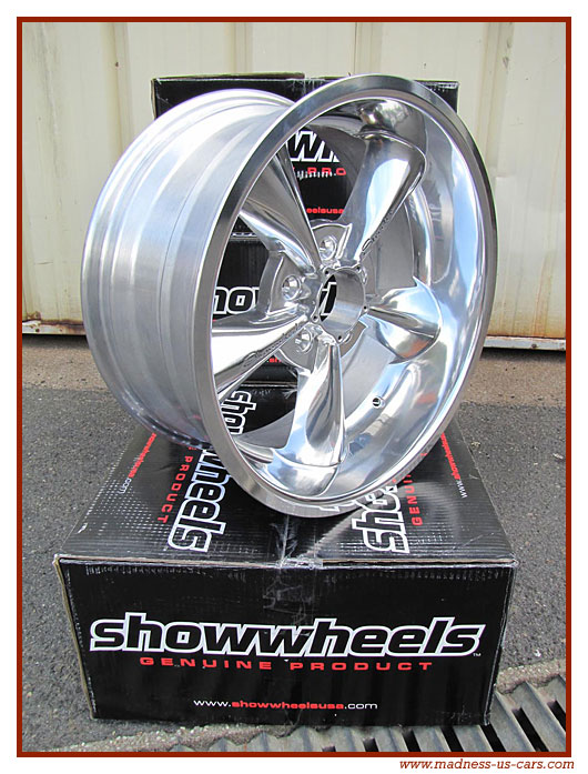 Jantes Showwheels Streeter polies pour Ford de Collection