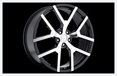 Jantes Showwheels Haltster Chevrolet Camaro ou Ford Mustang moderne