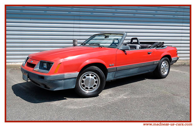 Ford Mustang GT Cabriolet 1986